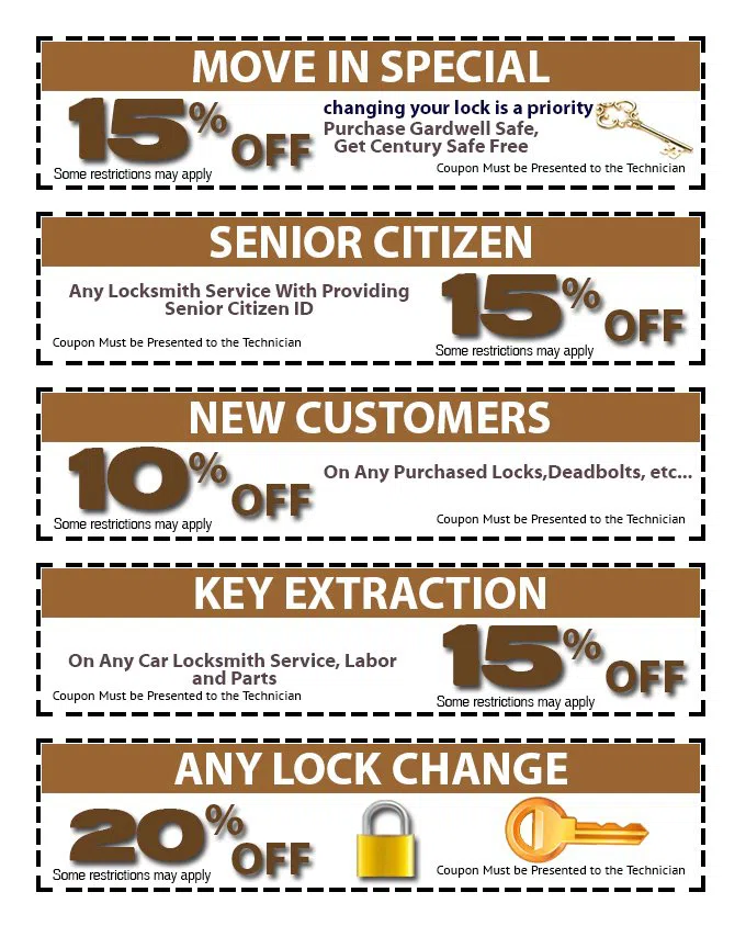 Central Locksmith Store Capitol Heights, MD 301-723-7097 - coupon-01